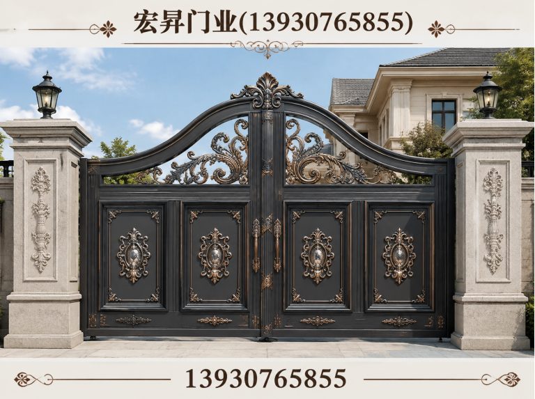 东光县高端定制大门展示图